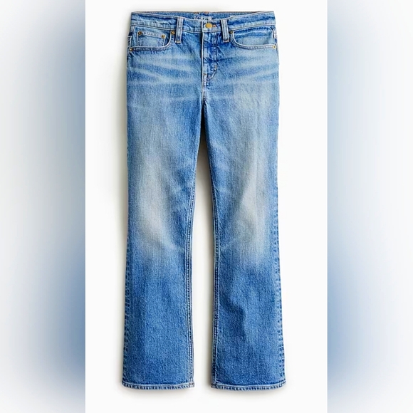 J. Crew Denim - J.Crew 10" Demi Boot Crop jeans Petite 28